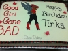 Bad Tinkerbell Cake