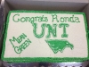 UNT Cake