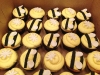 Bee Gender Reveal Cupcakes